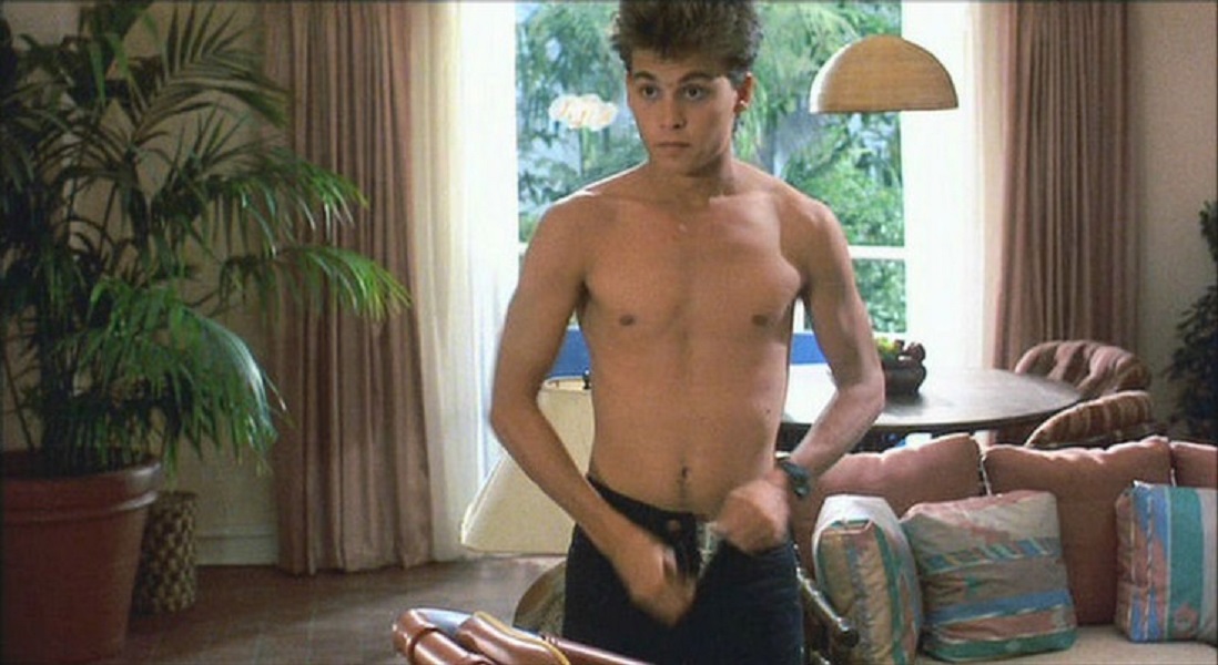 Johnny Depp Naked From The Movie Private Resort 4983