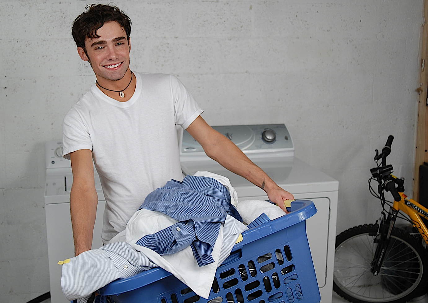 Twink gay porn washing machine