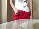 Boys Porn Jacking off and shooting my load 